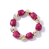 Irregular acrylic bead bracelet-fashion jewelry